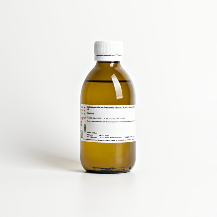 Čičak macerat u suncokretovom ulju (Arctium lappa) - Slika 1