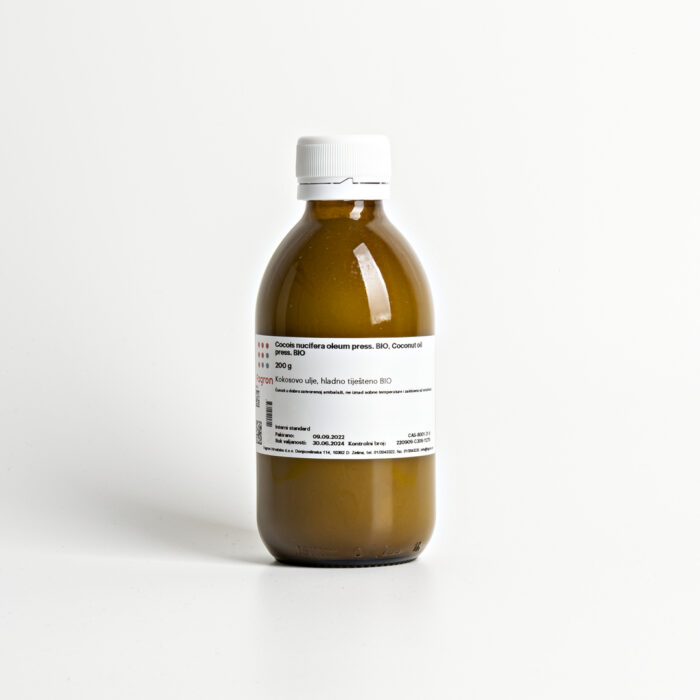 Kokos ulje hladno tiješteno BIO (Cocois nucifera) - Slika 1