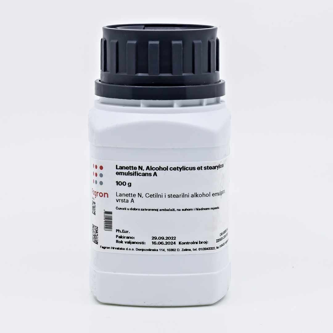 1001908_Lanette_N_Alcohol_cetylicus_et_stearylicus_emulsificans_A_100_g Lanette N (Alcohol cetylicus et stearylicus emulsificans A) - Slika 1