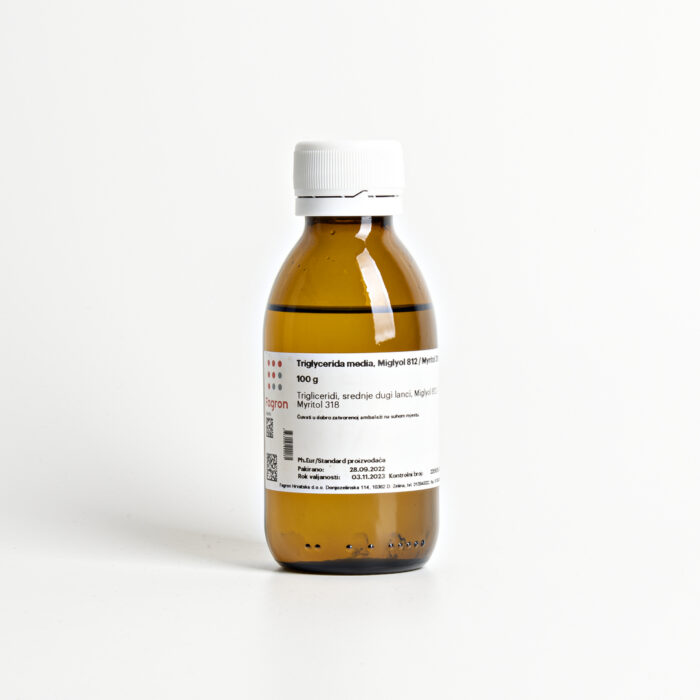Miglyol 812/Myritol 318 (Triglycerida media) - Slika 1