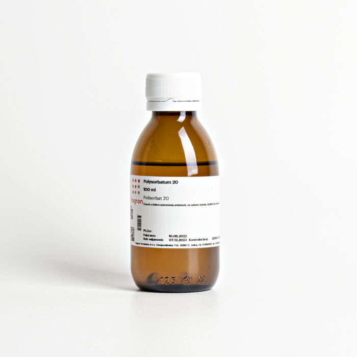 Polisorbat 20 (Polysorbatum 20) - Slika 1