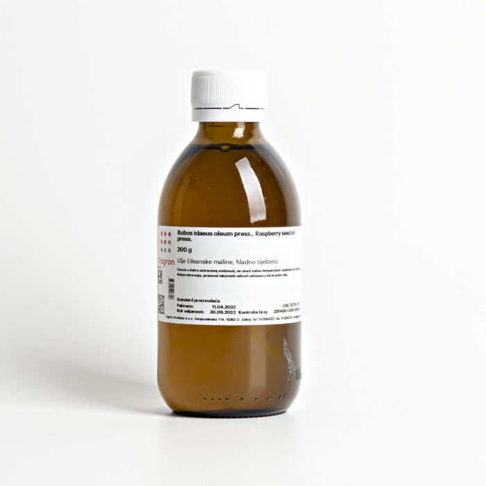 Ulje čileanske maline hladno tiješteno (Rubus idaeus) - Slika 1