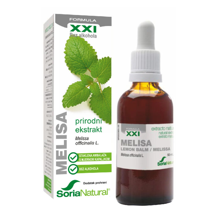 Melisa Ekstrakt Bez Alkohola Soria 50 ml - Slika 1