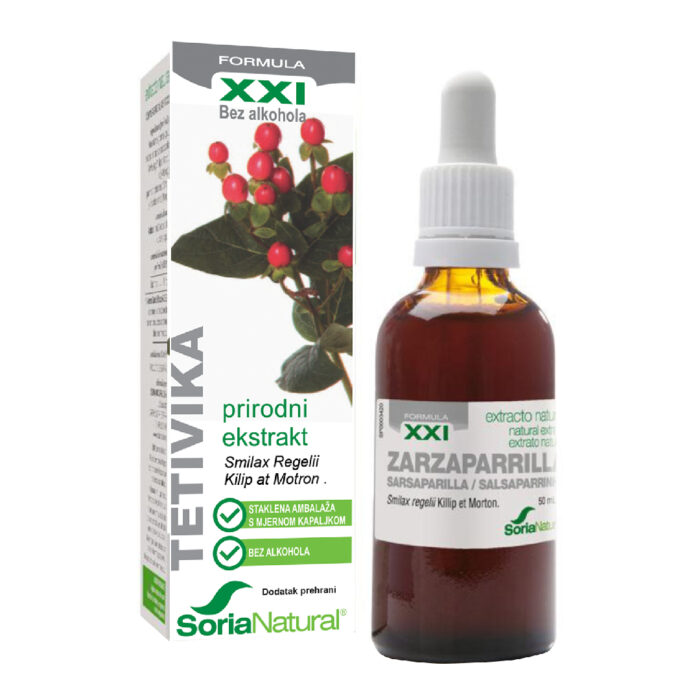 Tetivika Ekstrakt Bez Alkohola Soria 50 ml - Slika 1