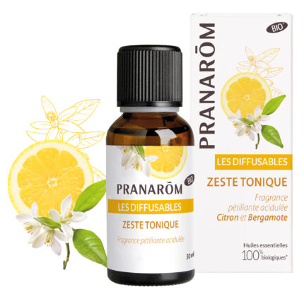 Zeste Tonique - mješavina za difuzer BIO 30 ml Pranarom