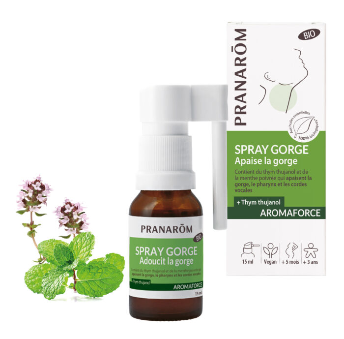 Aromaforce sprej za grlo (za trudnice i malu djecu) 15 ml pcs Pranarom - Slika 1