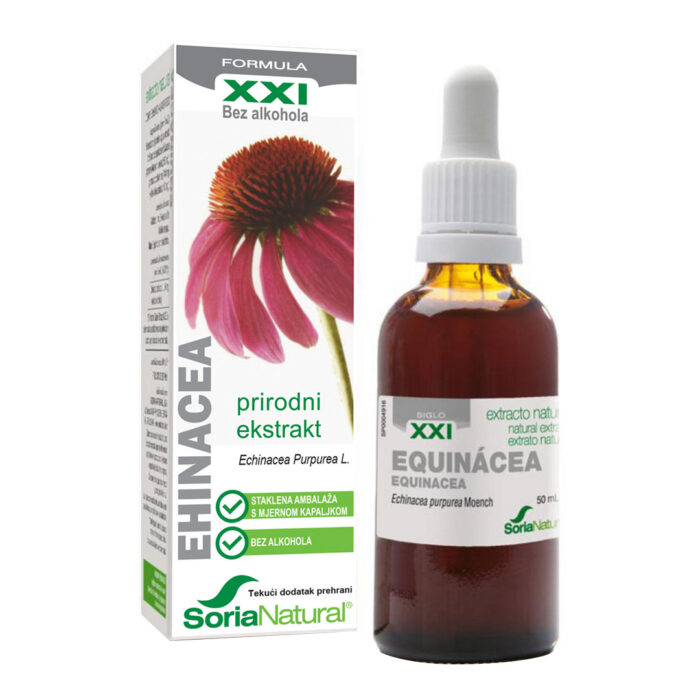 Ehinacea Ekstrakt Bez Alkohola Soria 50 ml - Slika 1