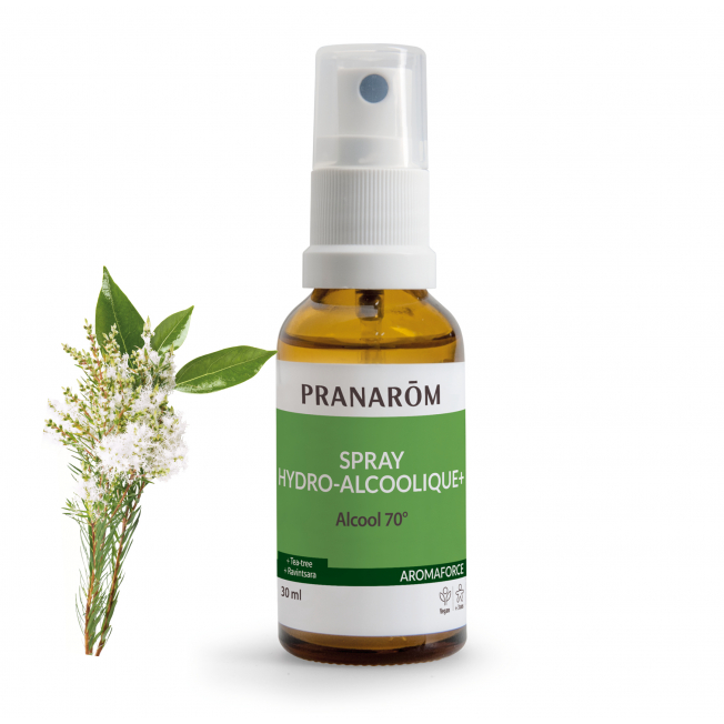 hydra-alcoholic-spray Aromaforce hidroalkoholni sprej za ruke 30 ml Pranarom - Slika 1