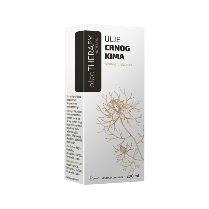 Ulje crnog kima 200 ml oleoTHERAPY - Slika 1