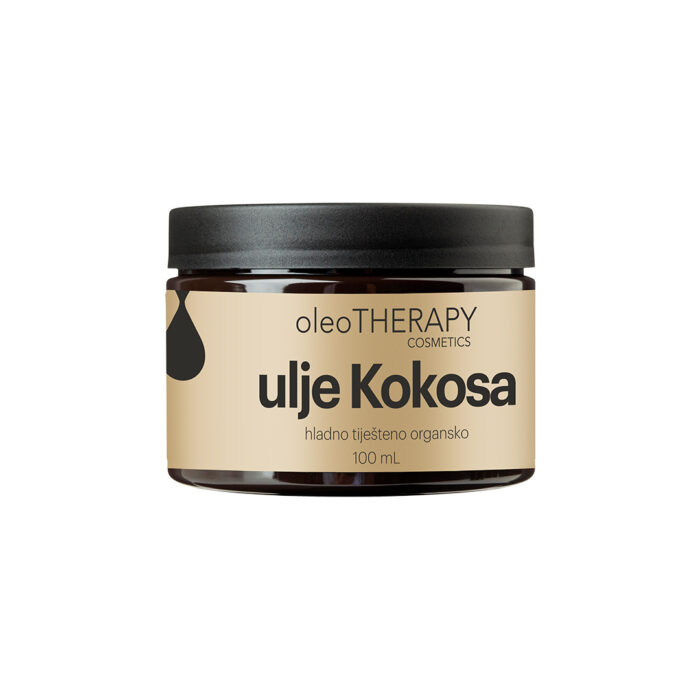 Ulje kokosa hladno tiješteno BIO 100 ml oleoTHERAPY, cosmetics - Slika 1