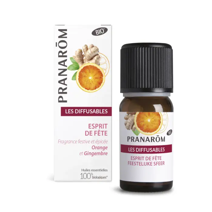 Organic Holiday Spirit - mješavina za difuzer, BIO, 30 ml, Pranarom - Slika 1